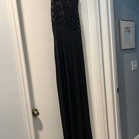 Connected Apparel Black Formal Long Dress - Picture 5 of 8